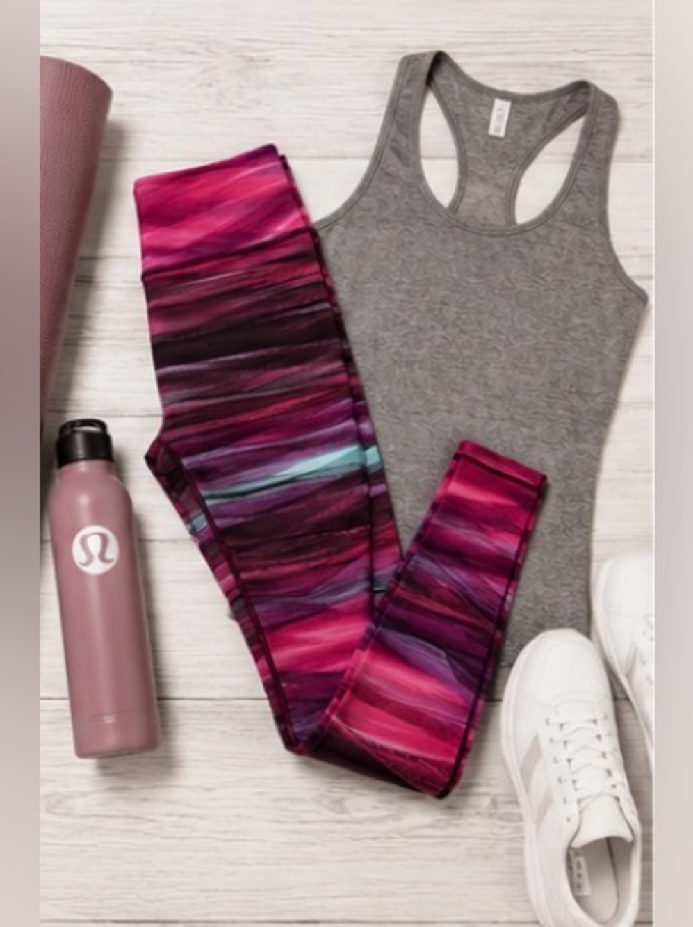 [Lululemon] Wunder Under Hi-Rise Tight Central Saint Martins Nulux 28" Sz: 6 - Picture 8 of 12